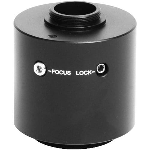 0.63X PARFOCAL ADJUSTABLE C-MOUNT ADAPTER FOR OLYMPUS AX BX CX IX MICROSCOPES