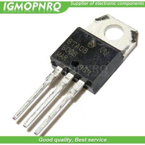 10PCS BTA08-600B BTA08-600 TO-220 TO-220 BTA08 new original