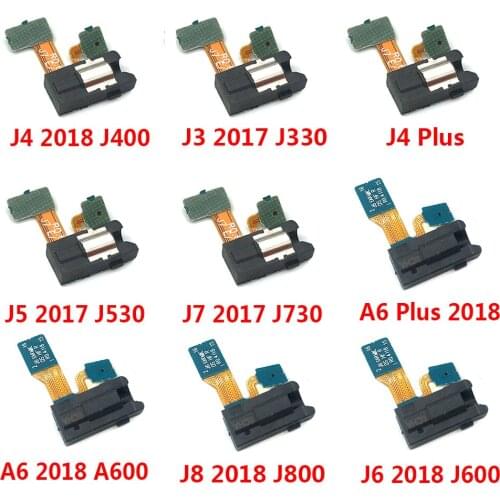 100pcs. Earphone Headphone Audio Jack Flex Cable For Samsung Galaxy A3 A5 A7 J3 J5 J7 2017 A320 A520 A720 J7 Prime J4 2018