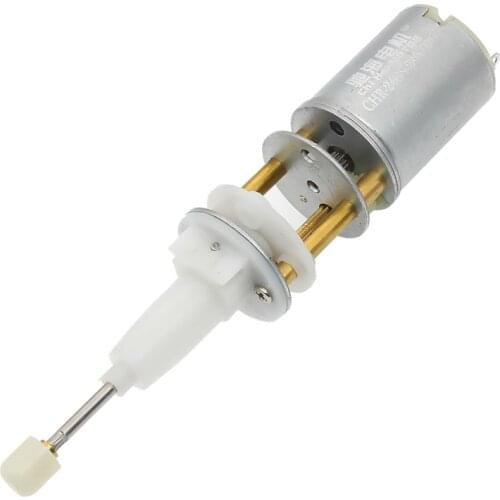 24gs-280-1cm rotary telescopic thrust reducer 6V motor can push 20kg