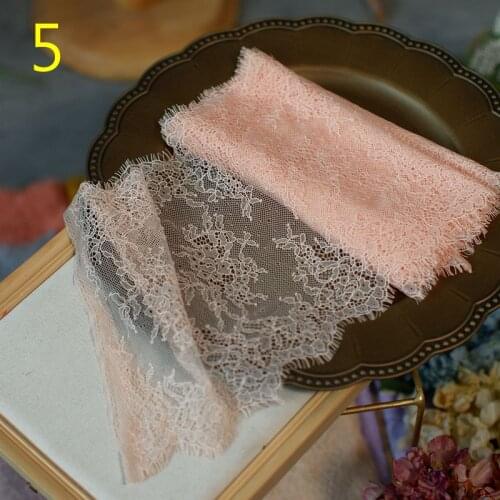 3meters/lot 20cm Width Fashion High Quality Handmade DIY Eyelash Lace Trimming, lace fabric
