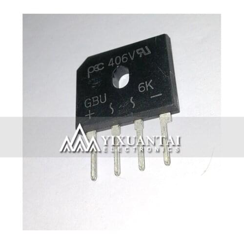 20PCS/LOT 50PCS/LOT 100PCS/LOT Free shipping 100% original GBU6K SIP4