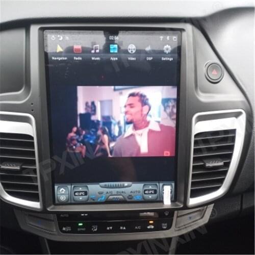 12.1 inch For Honda Accord 9 2012+ Tesla Style Auto Radio Stereo Android 9 4G LTE Car GPS Navigation Head Unit Multimedia Player