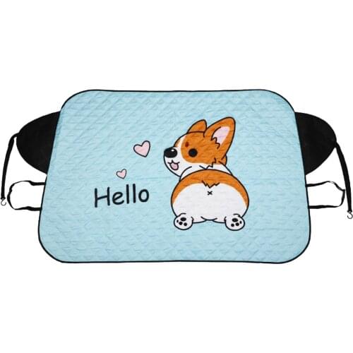 Automobile Magnetic Sunshade Cover Car Windshield Snow Sun Shade Waterproof Protector Cover Car Front Windscreen Cover