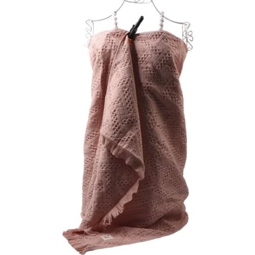 Household Cotton Tassel Jacquard Bath Towels Do Not Fade No Ball Absorbent Quick-drying Breathable Comfortable Bath Towels