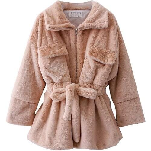 Fur coat female winter jacket women long wild temperament was thin Fur coat women faux fur coat thickening warm coat