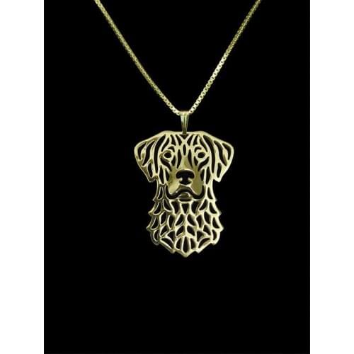 Wholesale Handmade Boho Chic chesapeake bay retriever Necklace Female and Male Gift Jewelry Pendant--12pcs/Lot