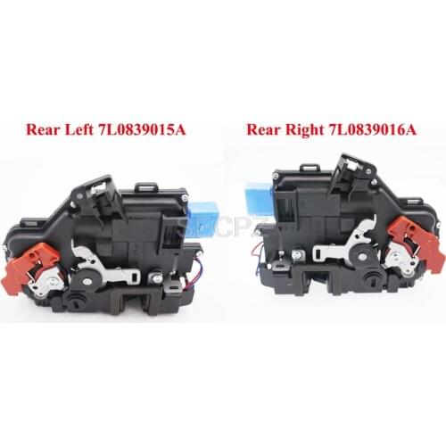 Pair 2pc rear left + right Door Lock Actuator For SEAT ALTEA XL TOLEDO SKODA OCTAVIA vw GOLF V VI PLUS JETTA TOUAREG TOURAN