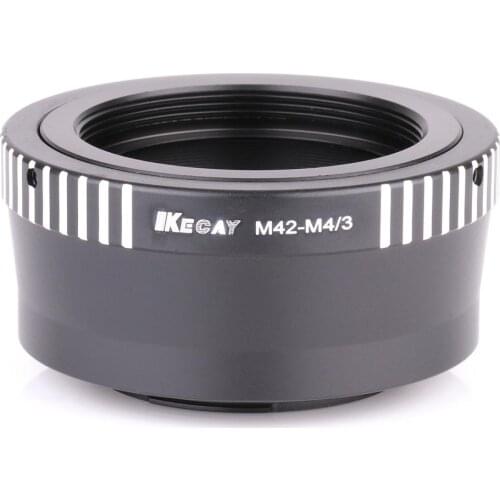 KECAY Lens Adapter Ring M42-M4/3 For Takumar M42 Lens and Micro 4/3 M4/3 Mount Adapter with Tripod Mount GF3 G3 E-P3 4