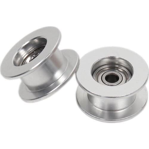 Prusa i3 MK3/mk3s X/Y Axis Timing Belt Pulley 3mm Bore Aluminum Flat Idler Pulley Replacing 623h Bearings for prusa i3 mk3s bear