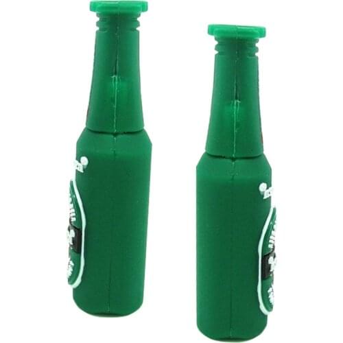 Creative Usb Flash Drive Creative Beer Pen Drive 32G 64G Pen Drive 4G 8G 16GB PenDrive Memory Stick USB 2.0 U Disk Free Shipping