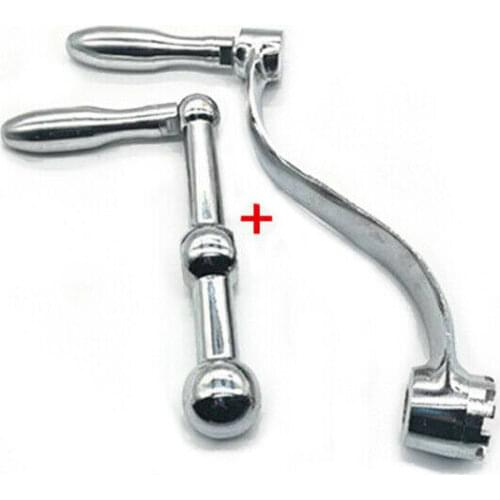 Bridgeport Milling Machine Parts-3 Ball Metal Crank Handle +Elevating Knee Crank
