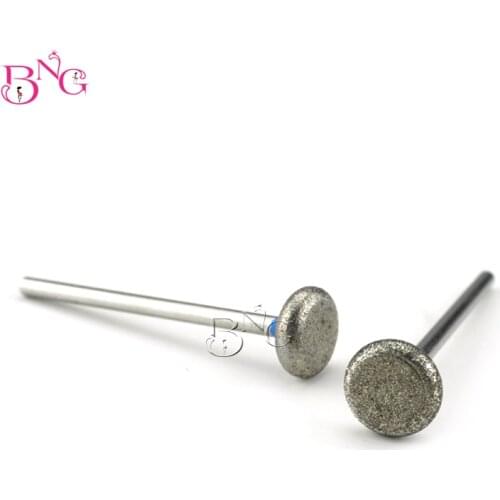 2pcs/lot Diamond Nail Drill Milling Cutter Rotary Burr Cuticle Clean Bits Apparatus for Manicure Nail Files Art Tools