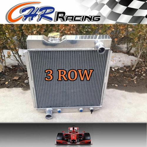 3 row Aluminum Radiator for Ford Mustang Falcon V8 289 259 1964-1966 1965 AT/MT