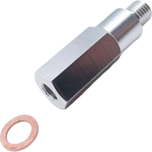 LS Swap Gauge Sensor Adapter Coolant Temp Male M12-1.5 to Female 1/8" NPT
