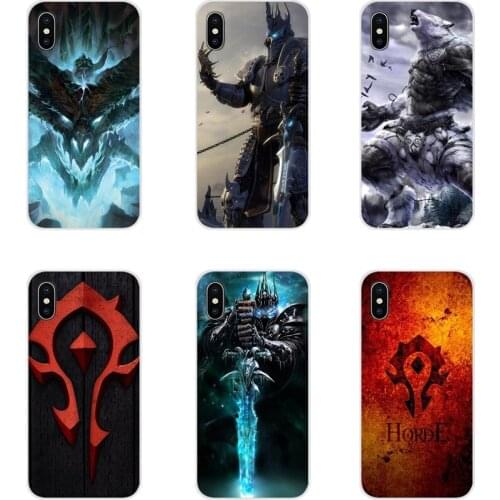 Accessories Phone Shell Covers For Huawei G7 G8 P7 P8 P9 P10 P20 P30 Lite Mini Pro P Smart Plus 2017 2018 2019 World of Warcraft