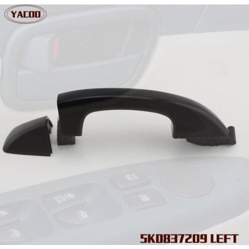 FREESHIPPING 1PCS FL OUTSIDE DOOR HANDLE FOR VW PASSAT B7 2011-2013 5KD837209 5KD837210
