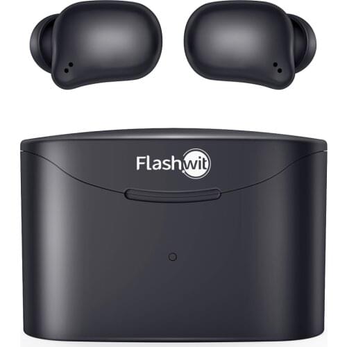Flashwit SH2 Bluetooth Earphones Mini TWS Wireless Earbuds Waterproof Sports Headset Wireless Earphone In Ear Charging Box