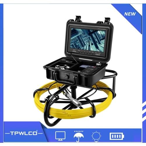 1000TVL 23mm Cam Endoscope Drain-Sewer Video Camera Handheld Protable Pipeline Inspection Borescope System