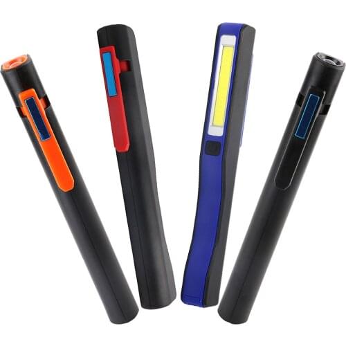 Multifunction COB Work Light Lamp Handheld Flashlight Torch with Magnetic clip