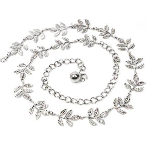 Fashion Belts Vintage Leaf Designer Belt Clasp Metal Waist Femme Belly Chain Decoration Womens Belt Female YouKee Belt BL30