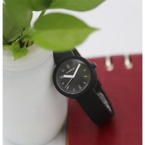 Fashion student watch children watch silicone strap quartz watch