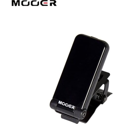 Mooer CT-01 Clip-on Foldable Tuner Rotatable Universal Fast High Precision Chromatic LCD Display Guitar Tuner for Guitar Bass