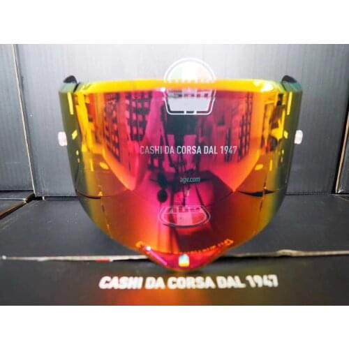 Motorcycle helmet anti fog Anti-UV PC visor Lens Model for ag v gp r pista full face helmet visor mirror Lens