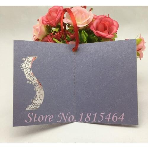 60pcs Music Wish Cards/Thank you/Blessing Card/Message Card/Table Mark Hang Tag Card Birthday Gift Party Stationery Supplies
