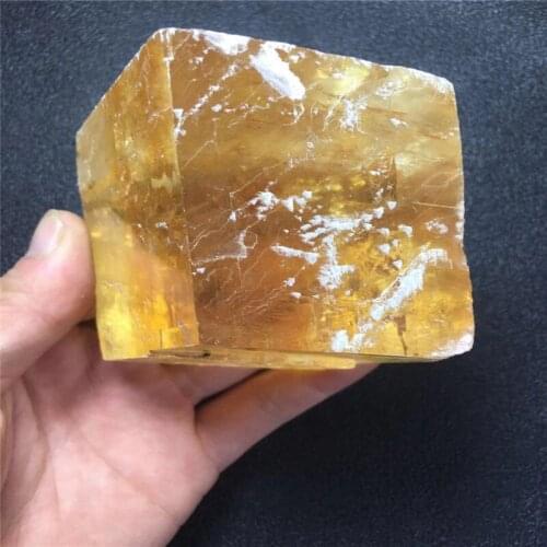 New fashion citrine crystal ice stone, rough stone ornaments, crystal raw stone mineral specimens