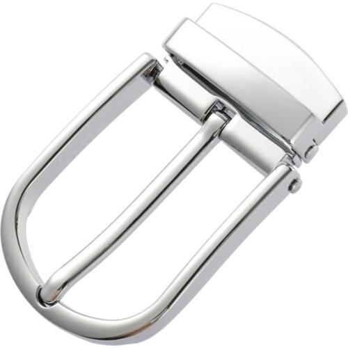 Solid Pin Belt Buckle Mens Metal Clip Buckle DIY Leather Craft Jeans Accessories Supply for 3.5cm Wide Belt Buckle LY136-22301