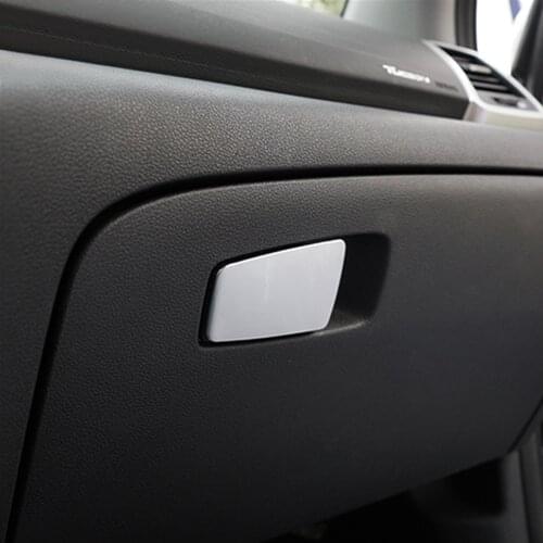GLOVE BOX TRIM COVER BADGE GARNISH CENTER CONSOLE DOOR HANDLE ACCESSORIES FOR HYUNDAI TUCSON 2015 2016