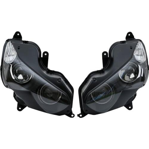 Motorcycle Front Headlight Head Light Lamp Assembly For Kawasaki ZX14R ZX 14R 2012-2017 13