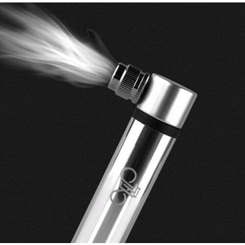 Portable Mini Aluminum Alloy Inflator High Pressure Bicycle Basketball Football Dedicated