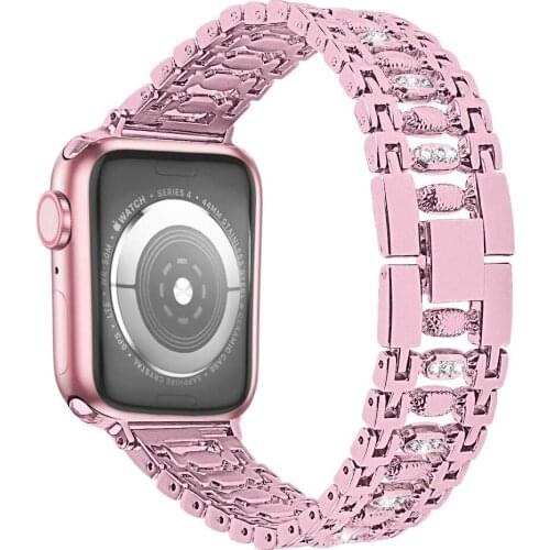 Strap For Apple watch band 40mm 44mm iwatch 38mm 42mm metal watchband stainless steel Link bracelet apple watch serie 6 5 4 3 SE