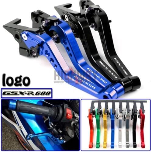 Motorcycle Brake Handle Bar Lever CNC Aluminum Short Adjustable Brake Clutch levers For Suzuki GSXR600 GSXR 600 2011-2017