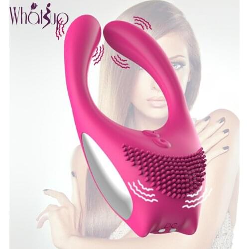 Sexo brinquedos para adult gode vibrador inalambrico Wireless Remote control triple vibration goods for couples womens toys