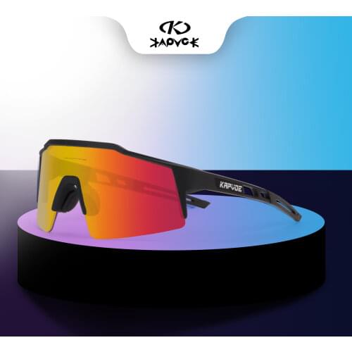 TR90 Polarized Cycling Glasses Outdoor Sports Sunglasses UV 400 Sunglasses MTB Bike Windproof Sunglasses Sweatproof Eyewear