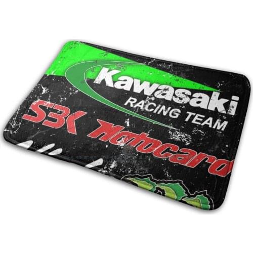 World Superbike Artwork Print Mat Rug Carpet Anti-Slip Bedroom Entrance Door Mat Wsbk Superbikes Jonathan Rea Sbk Bsb