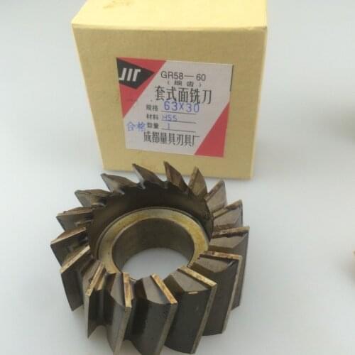 1pcs Slab milling cutters Cylindrical spiral cutters D40 50 63 80 100MM