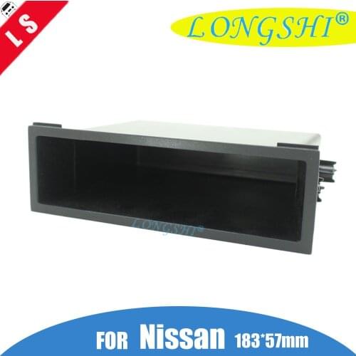 2018 Lastest Car Auto Single One 1 Din Dash Radio Refitting Dashboard Installation Pocket Kit Storage Car Box For Nissan