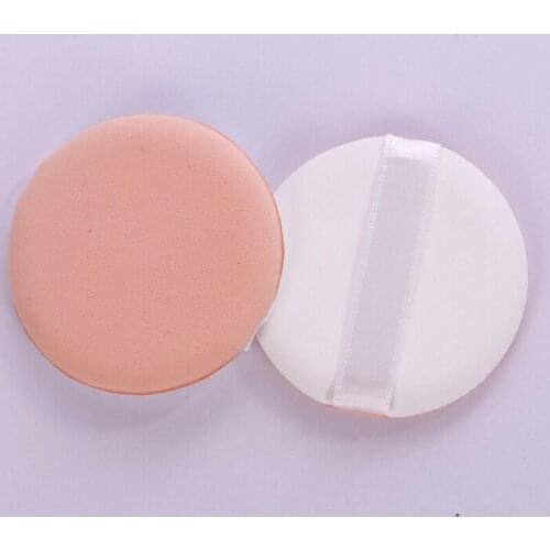 50pcs/lot Cosmetic Powder Puff Cosmetic Beauty Makeup Foundation Soft Sponge BB Cream Air Cushion Puff LOGO Custom Maquiagem