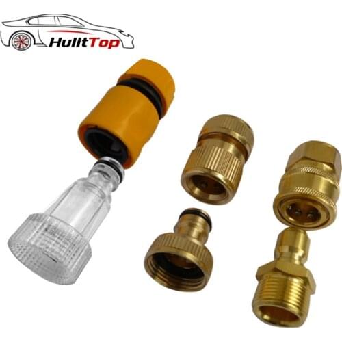 Car Washing Machine Adapter for High Pressure Washer Water Connector Filter Quick Connection Garden Hose Pipe Fitting