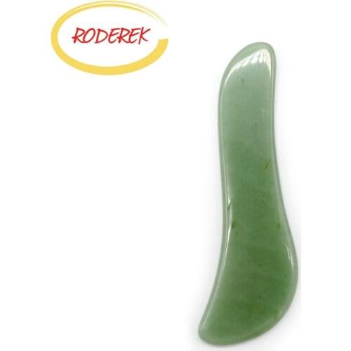Aventurine Jade Guasha Board For Body Gua Sha Tools For Health Scraper Body Massager For Pain Relieve