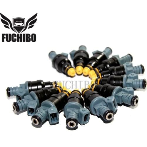 FUCHIBO 12PCS Fuel Injector Nozzle 1734776 For BMW3 E30 E36 BMW5 E34 8 E31 BMW7 E32 E38 Z1 0280150715