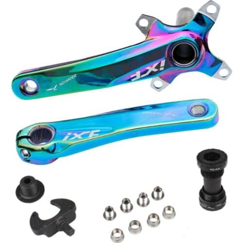 Bicycle Crank Set IXF 104 BCD CNC Untralight Crank Arm MTB/Road Bicycle Crankset With BB Crank for Bicycle Accessories Bike Part