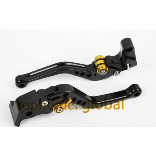 For SUZUKI SV650 SV650S 1999 - 2010 Short Black CNC Clutch Brake Levers 2000 2001 2002 2003 2004 2005 2006 2007 2008 2009