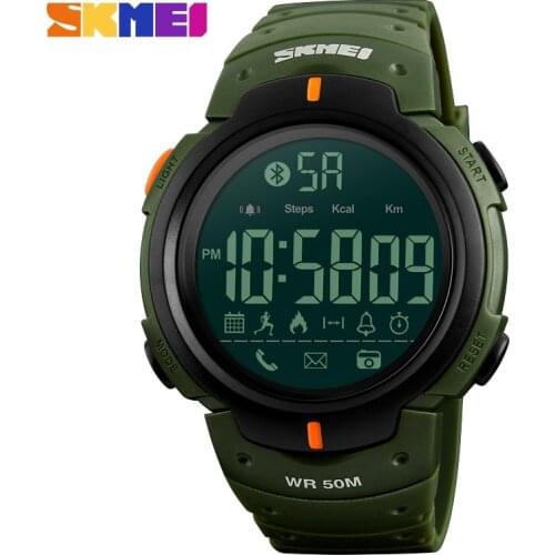 SKMEI 1301 Men Smart Watch Chrono Calories Pedometer Multi-Functions Sports Watches Reminder Digital Wristwatches Relogios Clock