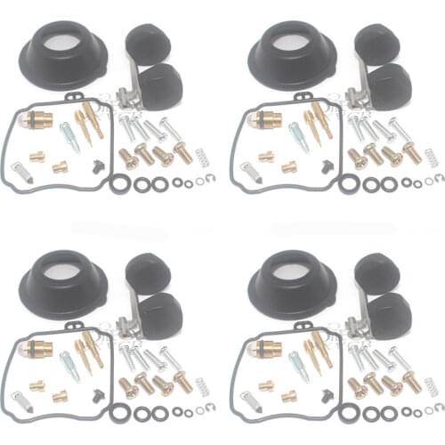2set for XVS650 XVS650A XVS650AT V Star XVS 650 A AT 1998-2016 Plunger diaphragm parts of motorcycle carburetor repair kit