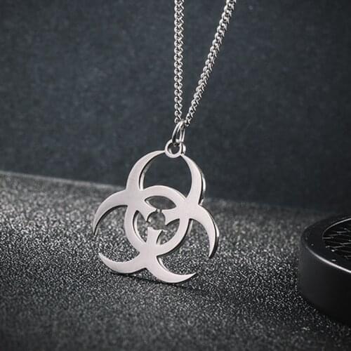 Necklaces mens pendants simple Retro necklace Biochemical jewelry on the neck stainless steel hip hop chains necklaces fashion